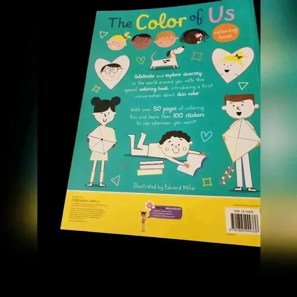 The Color of Us Bundle of: 1.Coloring book 2. Card Games 3. Jig Saw Puzzle - Picture 3 of 5